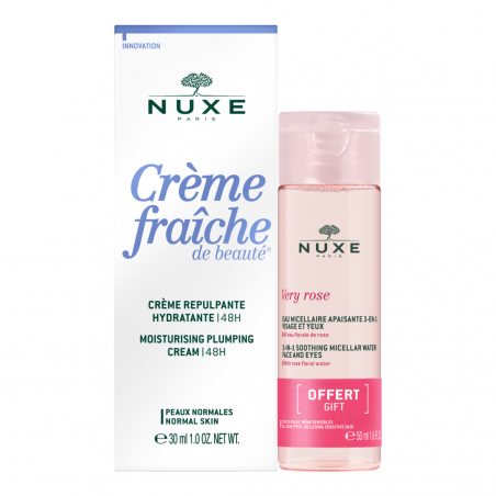 COFFRET CREMA REPULPANTE HIDRATANTE 48H CRÈME FRAÎCHE DE BEAUTÉ