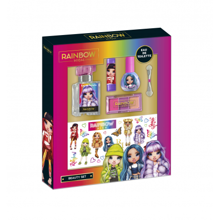 Coffret Rainbow Edt + Maquillage