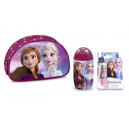 Trousse de Toilette Coffret Frozen Gel-Shampooing