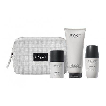 COFFRET 4 PIÈCES PAYOT OPTIMALE GEL DOUCHE VISAGE ET CORPS