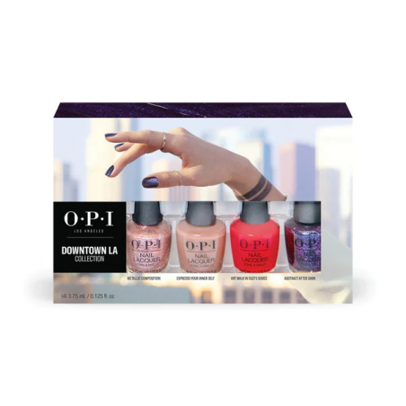 COFFRET OPI DOWNTOWN LA 4 NAIL LAQUER