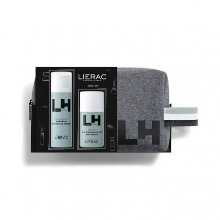 COFFRET LIERAC HOMME FLUIDO ANTI-ÂGE GLOBAL