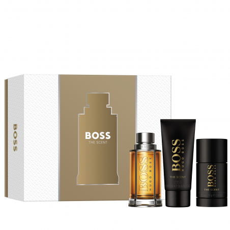 COFFRET CADEAU 3 PIÈCES BOSS THE SCENT EAU DE TOILETTE