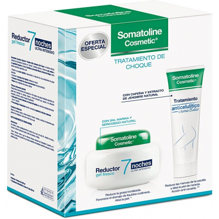 Somatoline Shock Treatment Fresh Gel + Anti-Cellulite Cream Coffret