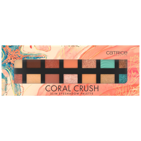 PALETTE D'OMBRES À PAUPIÈRES CORAL CRUSH SLIM