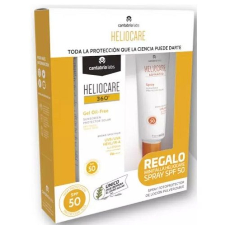 COFFRET HELIOCARE 360º GEL OIL-FREE SPF50 + REGALO