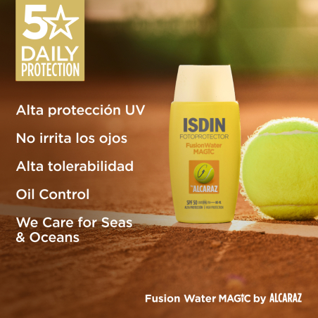 PHOTOPROTECTEUR FUSION WATER MAGIC BY ALCARAZ SPF50