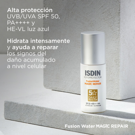 Photoprotecteur Fusion Water Magic Repair Spf50