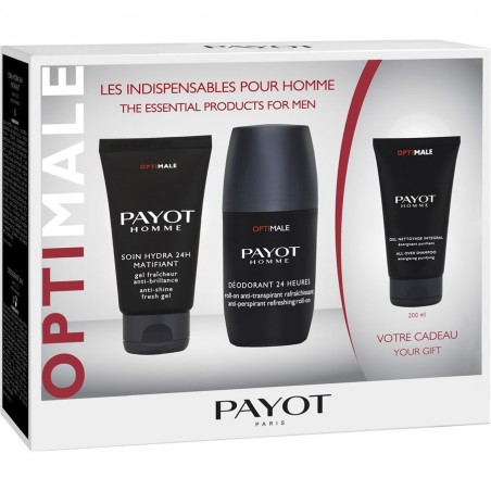 Homme Optimale Coffret Matifiant 50 ml + Gel + Déodorant