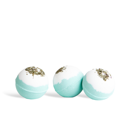 Idc Institute Zen Bath Bombs Trio Dried Flowers