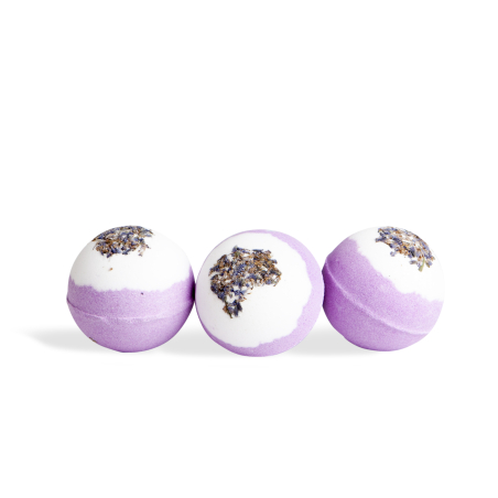 Idc Institute Zen Bath Bombs Trio Dried Flowers