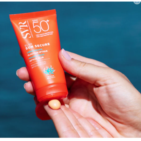 Sun Secure Blur Crème mousse non parfumée SPF50+