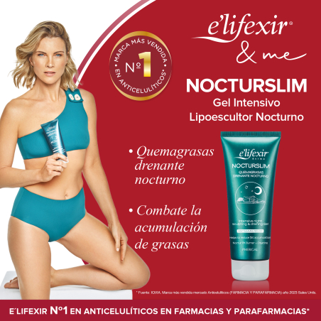 Nocturslim Crème anti-cellulite intensive réducteur de nuit brûleur de graisse