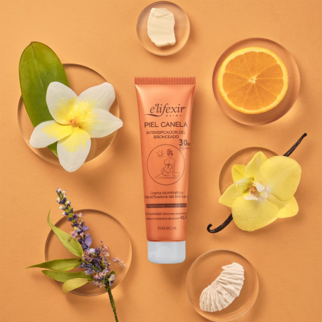 Bronzage accélérateur crème à la cannelle SPF30