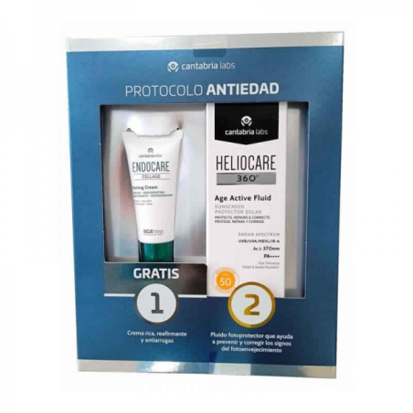 Coffret Heliocare 360º Age Active Fluid SPF50 + Cadeau