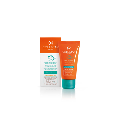 Crème Solaire Visage Protection Active Spf50+