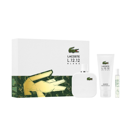 Coffret L.12.12 Blanc Eau de Toilette avec Gel Douche