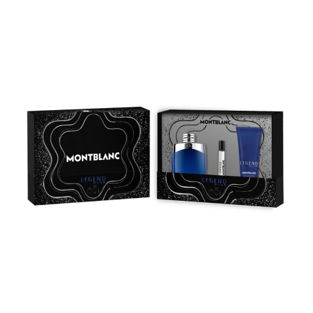 Coffret Montblanc Legend Blue Eau de Parfum avec Gel Douche