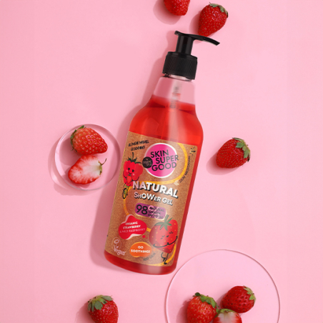 Gel Douche Naturel à la Fraise Go Soothing