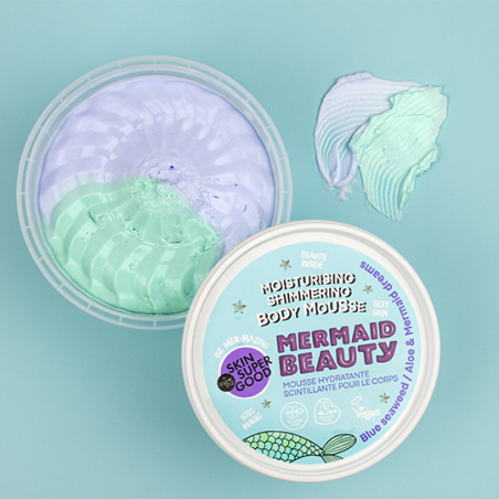 Mousse Corporelle Hydratante et Brillante Mermaid Beauty