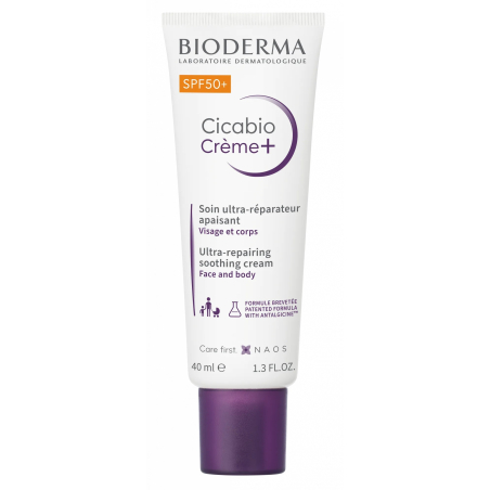 Cicabio Spf50+ Crème Réparatrice 30Ml