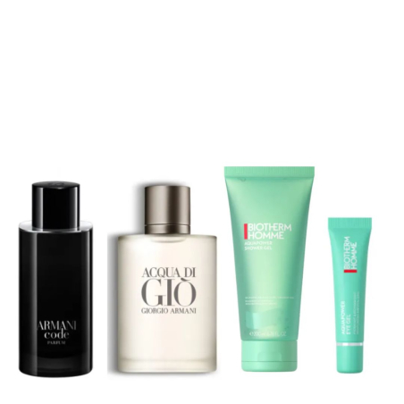 Dúo Sofisticación Armani y Biotherm