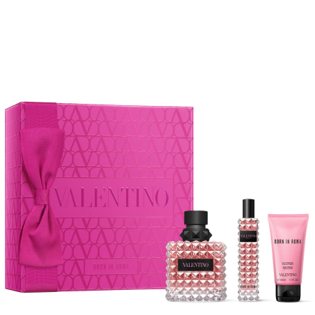 Coffret Noël Born in Roma Donna Eau de Parfum et Lotion pour le Corps