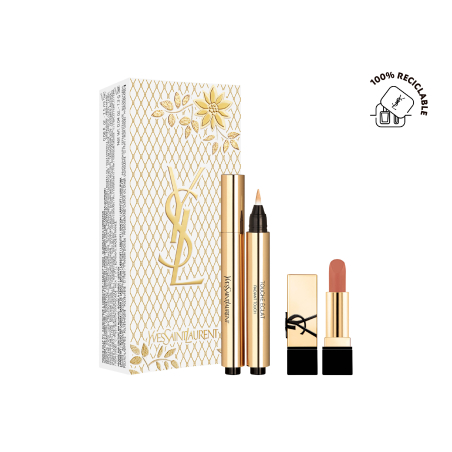 Coffret Noël Touch Eclat + Mini Rouge Pur Couture