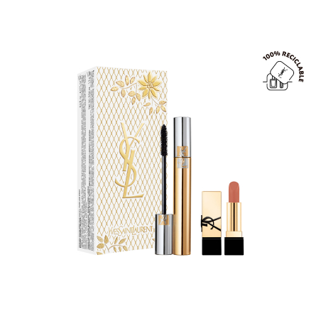 Coffret Noël Masque Volume Effect Faux Cils + Mini Labial Rouge Pur Couture