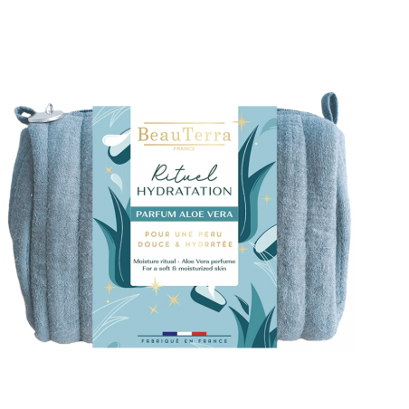 Coffret Aloe Vera Rituel Hydratant Trousse de Toilette