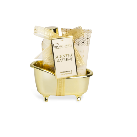 Scented Gold Mini Bathtub Coffret