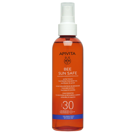 Bee Sun Safe Perfect Tan Body Oil Spf 30