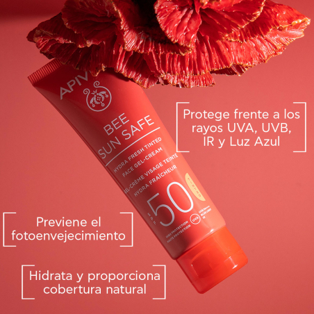 Bee Sun Safe Hydra Fresh Gel-crème Teinté pour le Visage SPF 50