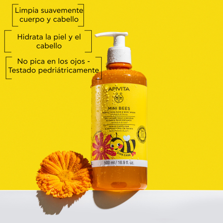 Mini Bees Shampooing Gel Doux Pour Enfants