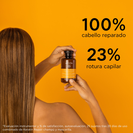 Keratin Repair Shampooing Nourrissant Et Réparateur Pour Cheveux Secs Et Abîmés