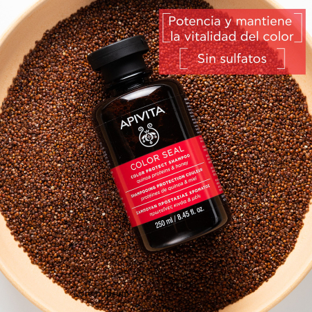 Shampooing Colorant Au Quinoa Et Au Miel