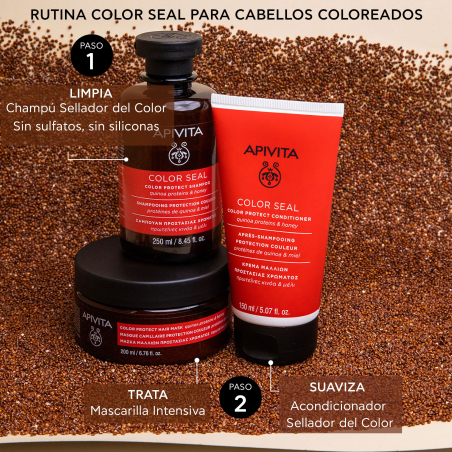 Shampooing Colorant Au Quinoa Et Au Miel