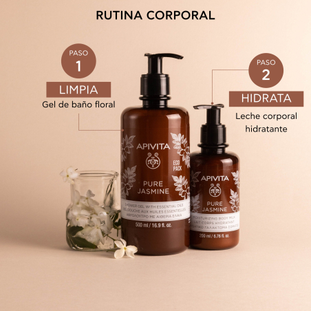 Ecopack Lait Corporel Hydratant Au Jasmin Pur