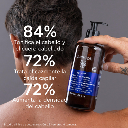 Shampooing Tonique Pour Hommes Contre La Chute Des Cheveux 500 ml