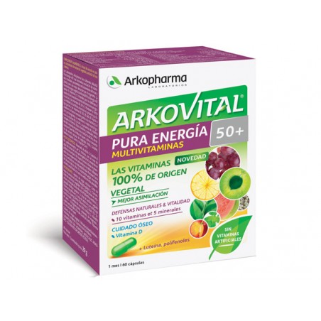 ARKOVITAL PURA ENERGÍA SENIOR 60 CÁPSULAS