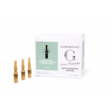 Germinal Action Profonde Antioxydante Nuit 30 Ampoules