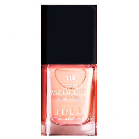 JÚLIA Vernis 118 CORAL MADEMOISELLE