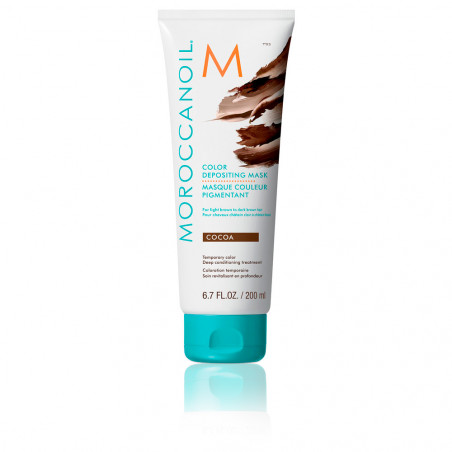 Masque colorant au cacao