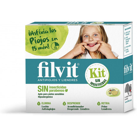 Filvit Coffret Répulsifs anti-poux et anti-nitouches sans insecticide