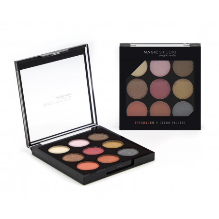 Magic Studio Amazing Couleurs 9 Eyeshadow Palette