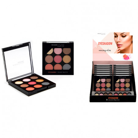 Magic Studio Amazing Couleurs 9 Eyeshadow Palette