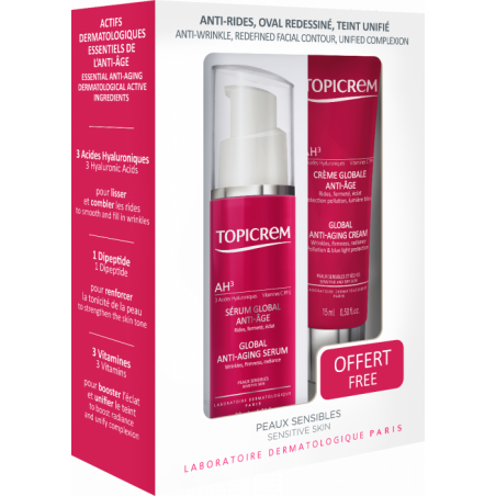 PACK TOPICREM AH3 SÉRUM 30ML + CRÈME 15ML