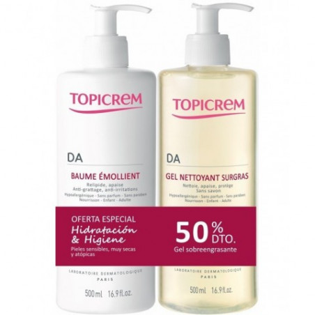 PACK DA BAUME 500ML + DA GEL 500ML