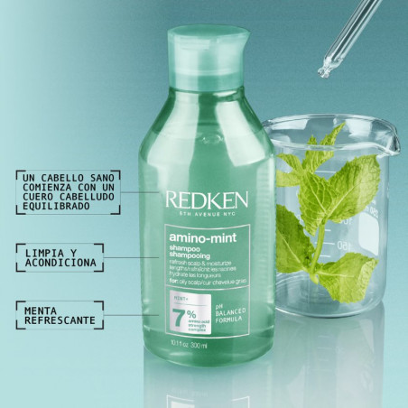 Redken Amino Mint Shampooing 300ml