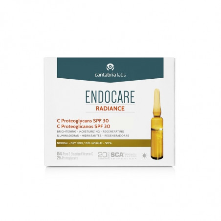 ENDOCARE RADIANCE CPROTEOGLYCANS 10 AMPOULES FPS 30